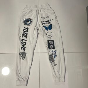 adika toxic love sweat pants